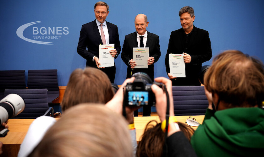 Бъдещото германско правителство подписа коалиционен договор