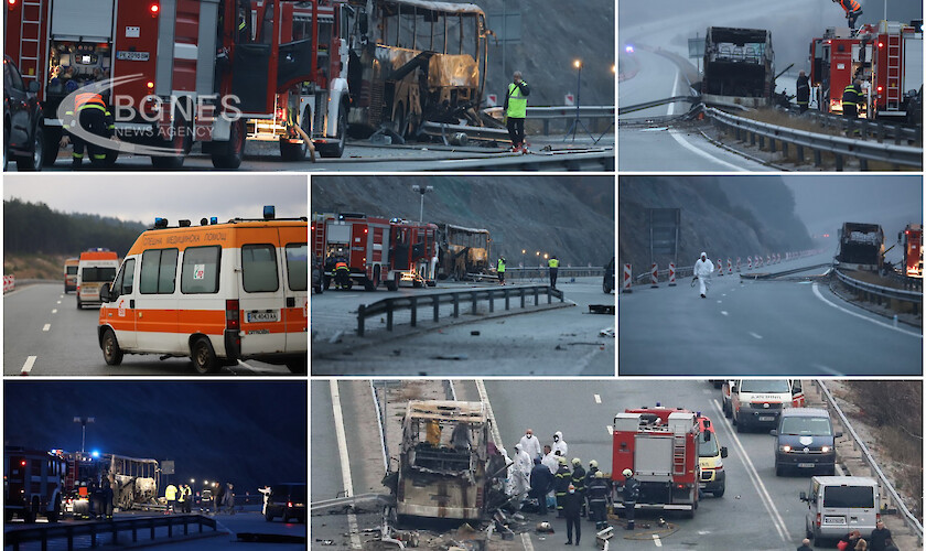 Сарафов: Скоростта на автобуса от катастрофата на „Струма” е била несъобразена с пътните условия
