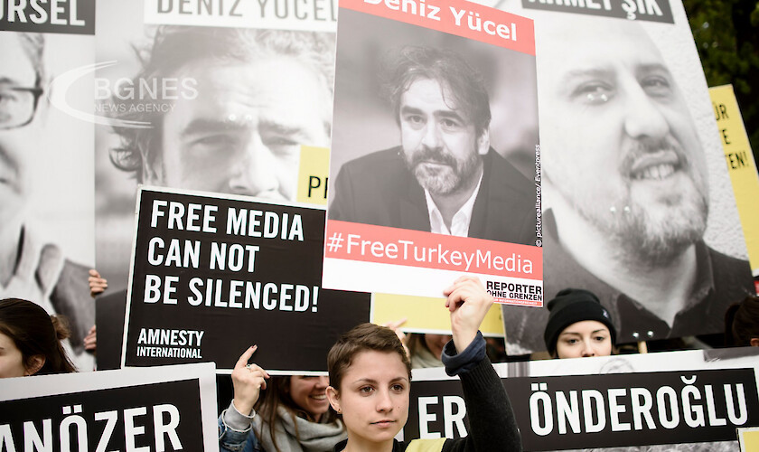Около 95% от турските медии са под контрола на управляващата