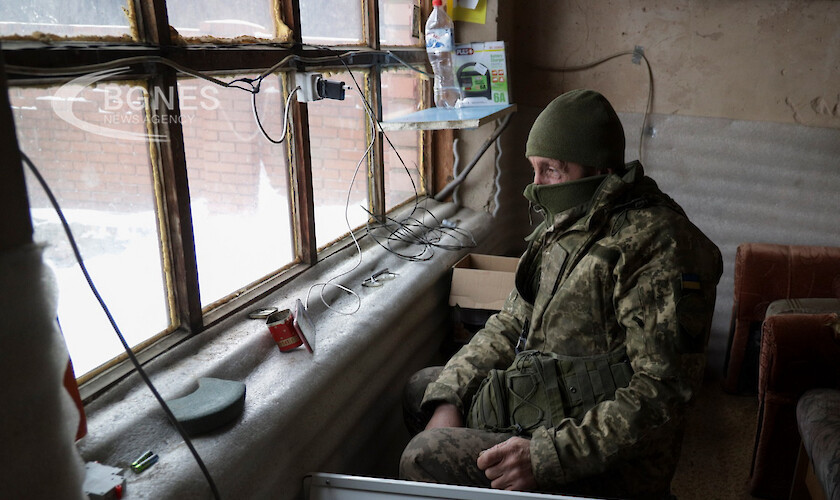 Интензивен обстрел от украинската армия се е чувал в неделя