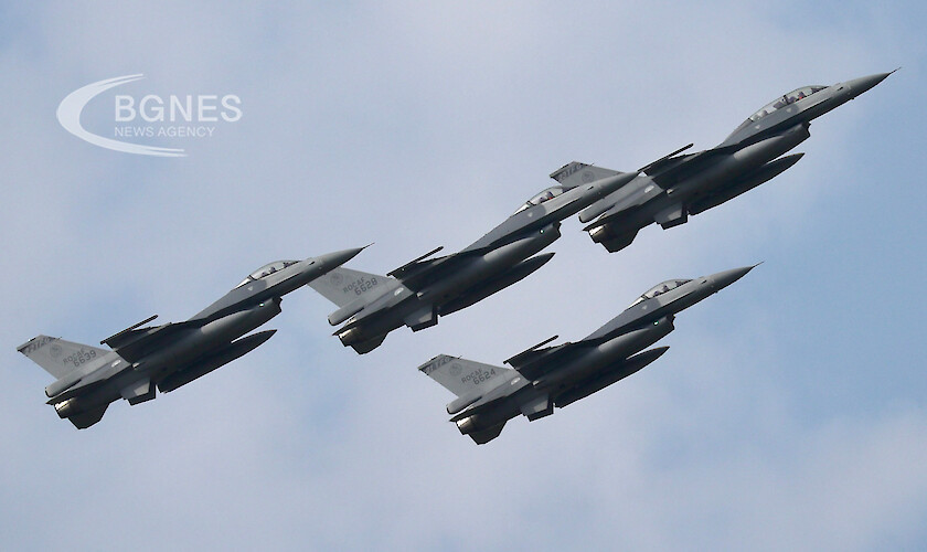 8 бойни самолета на Нидерландия и 200 военни ще пазят небето на България