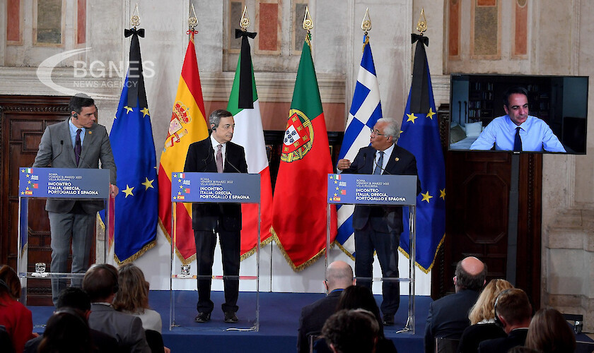Лидерите на Италия, Испания, Португалия и Гърция призоваха за обща