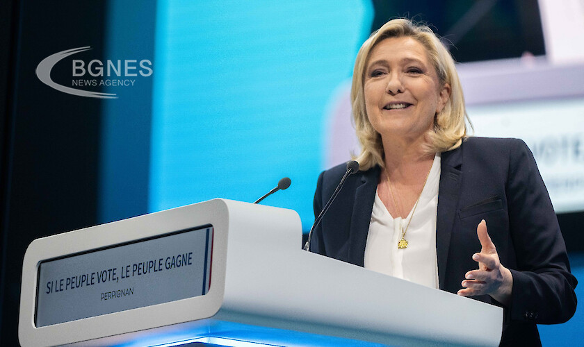 Льо Пен: Франция е готова за първата си жена президент
