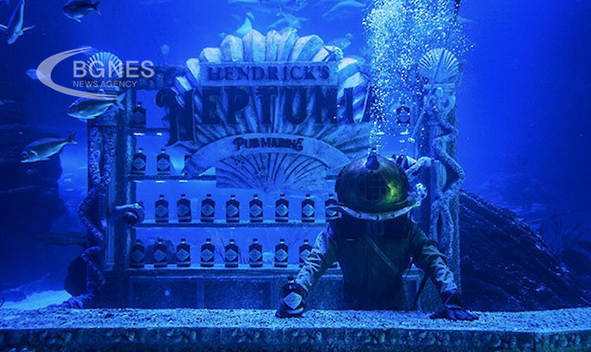 Първият в света подводен бар отвори в Мадрид