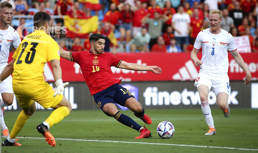 Испания постигна домакински успех над Чехия с 2 0 в двубой