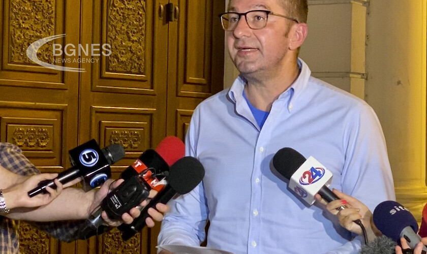 Лидерът на опозиционната ВМРО ДПМНЕ Християн Мицкоски съобщи че партията ще