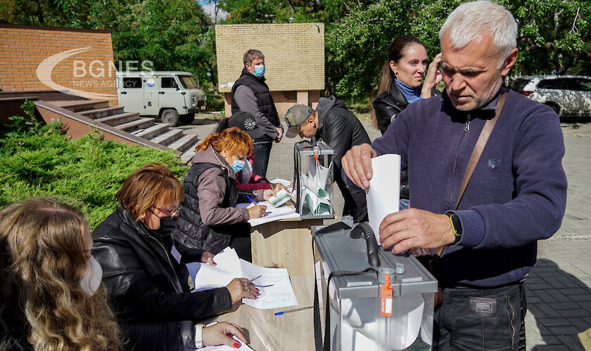 Избирателната активност на референдума в Донецката народна република надхвърли 50
