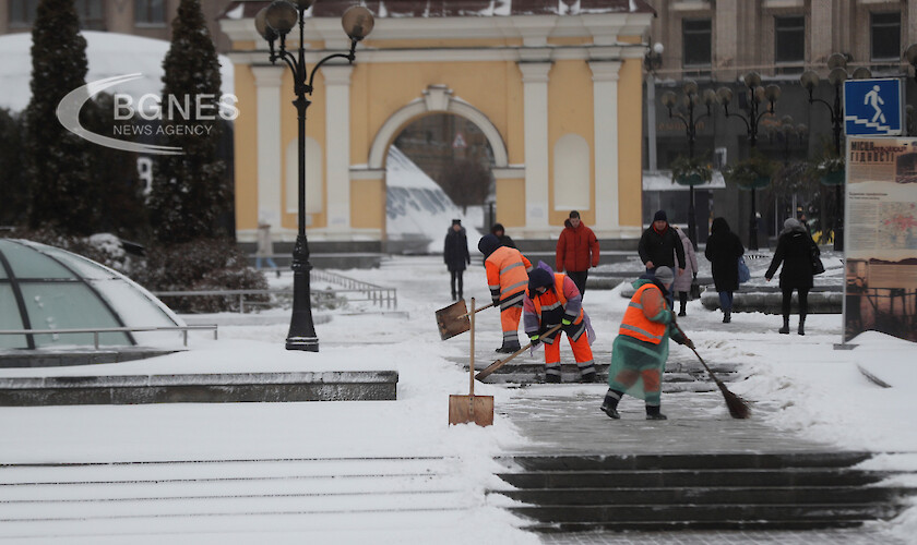 В Киев се очакват обилни снеговалежи като температурите през деня