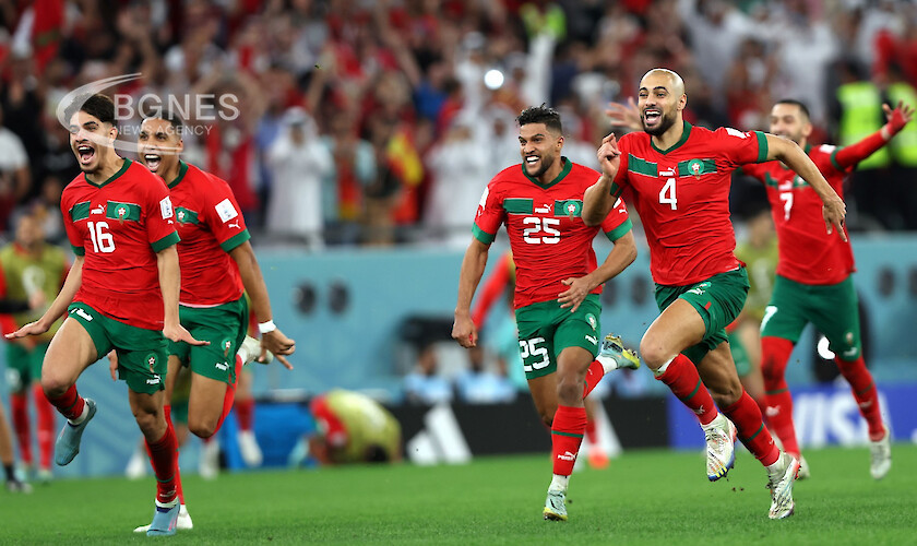 Мароко се класира за четвъртфиналите на Световното първенство по футбол,