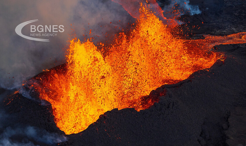 Един от най активните вулкани в света Килауеа на Хаваите