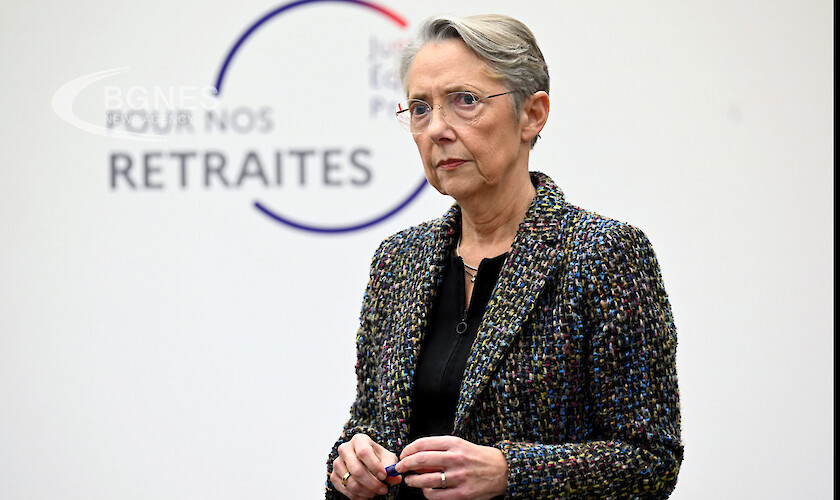 Министър-председателят на Франция Елизабет Борн изключи възможността да се оттегли