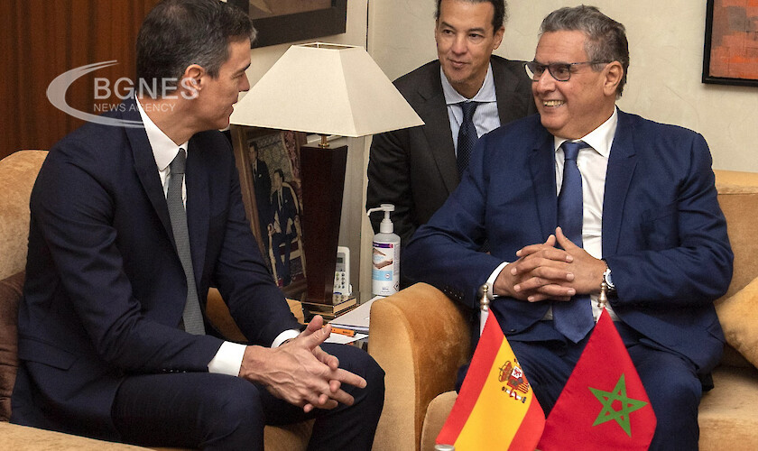 Испанският премиер Педро Санчес посети Рабат, за да възстанови „стратегическото