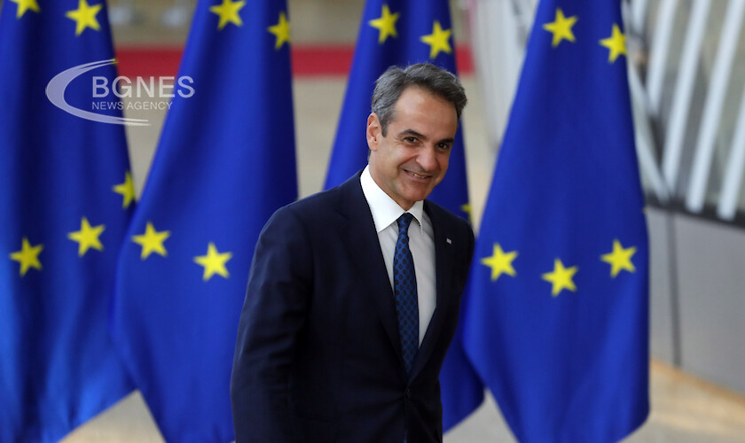Гръцкият министър председател Кириакос Мицотакис призова Европейския съюз сериозно да обмисли