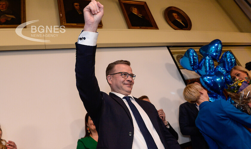 Лидерът на дясноцентристката Национална коалиция във Финландия Петтери Орпо започва