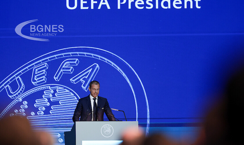 Александър Чеферин бе преизбран за президент на УЕФА на 47
