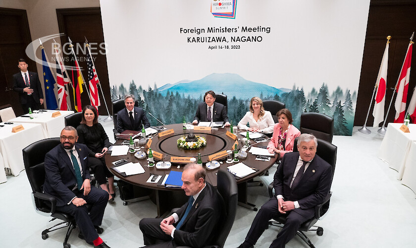 Външните министри на страните от Г 7 предупредиха че страните