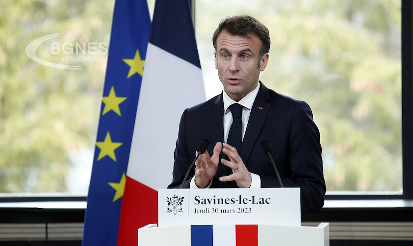 Френският президент Еманюел Макрон заяви че основната задача в конфликта
