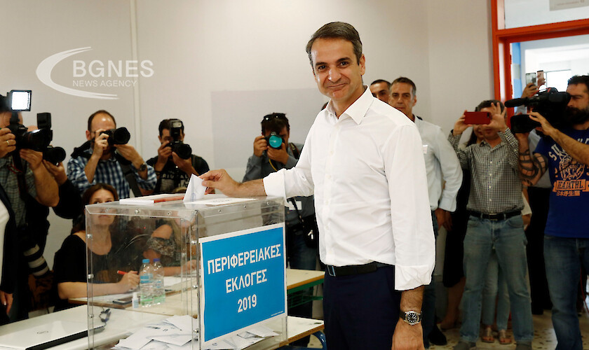 Кириакос Мицотакис настоящият министър председател на Гърция и лидер на дясноцентристката