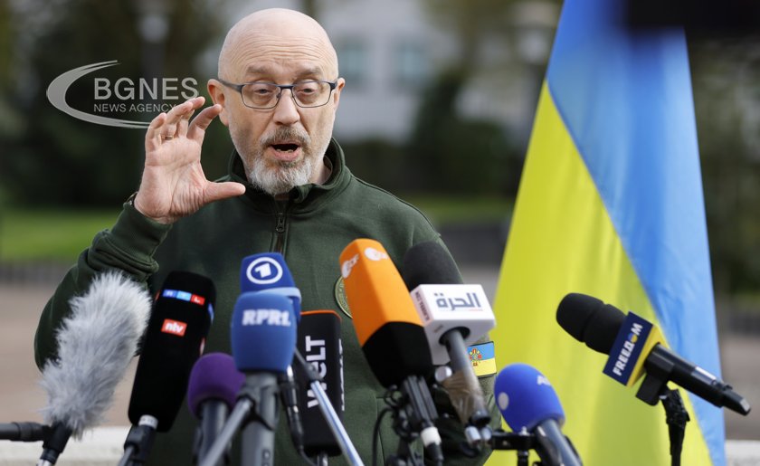 Министърът на отбраната на Украйна Олексий Резников заяви че Киев