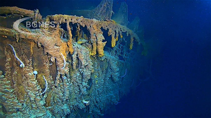 Първо триизмерно сканиране на потъналия кораб Титаник в пълен размер