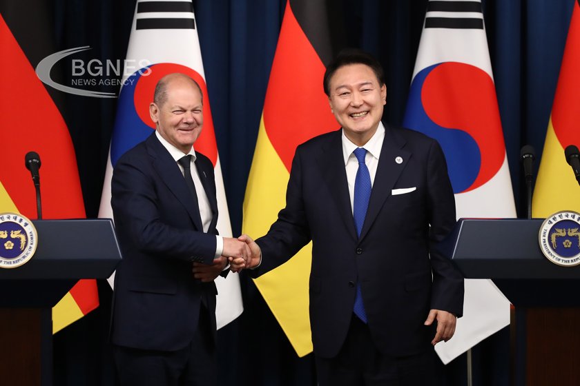 Южна Корея и Германия се договориха да подпишат военно споразумение