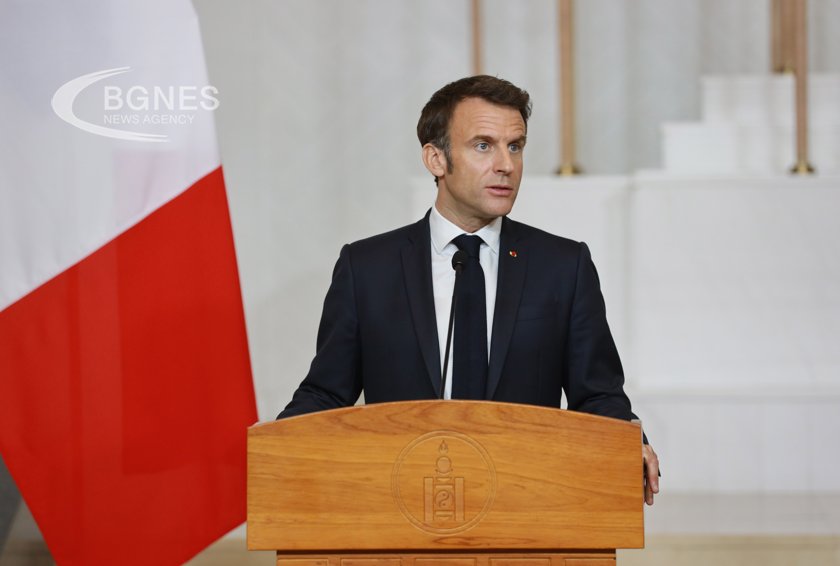 Президентът на Франция Еманюел Макрон призова днес държавите които преговарят