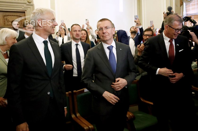 Латвийският Сейм парламент избра досегашния министър на външните работи Едгарс