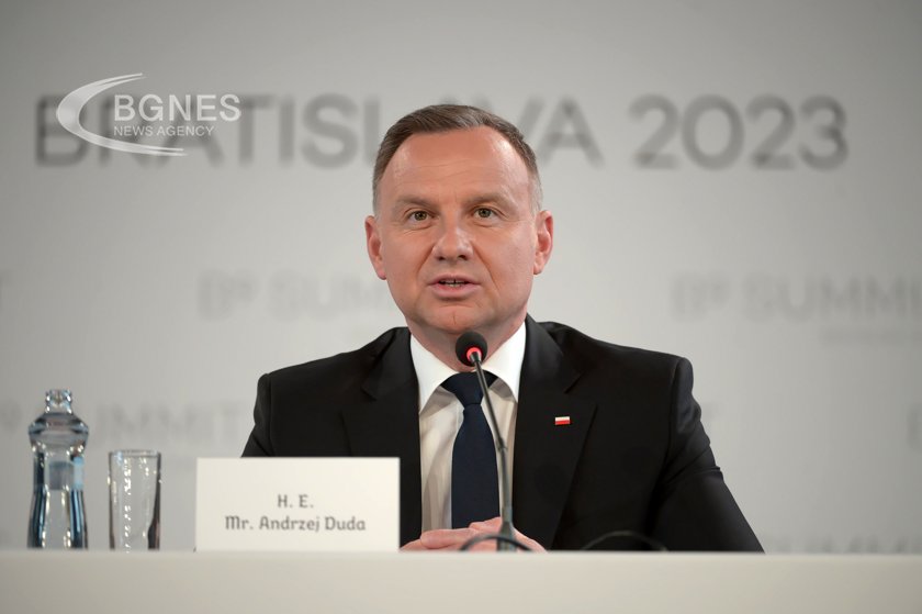 Президентът на Полша Анджей Дуда заяви че една от основните