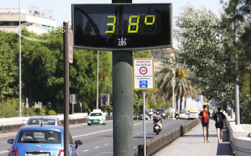 В Испания е регистрирана най горещата пролет от началото на