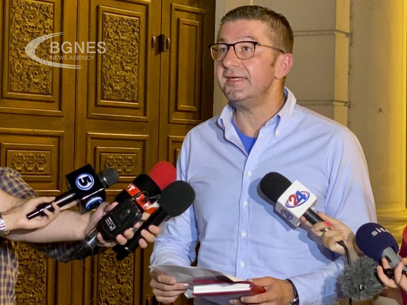 Лидерът на най голямата опозиционна партия в РСМ ВМРО ДПМНЕ