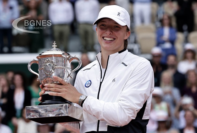 Ига Швьонтек триумфира на Откритото първенство на Франция по тенис