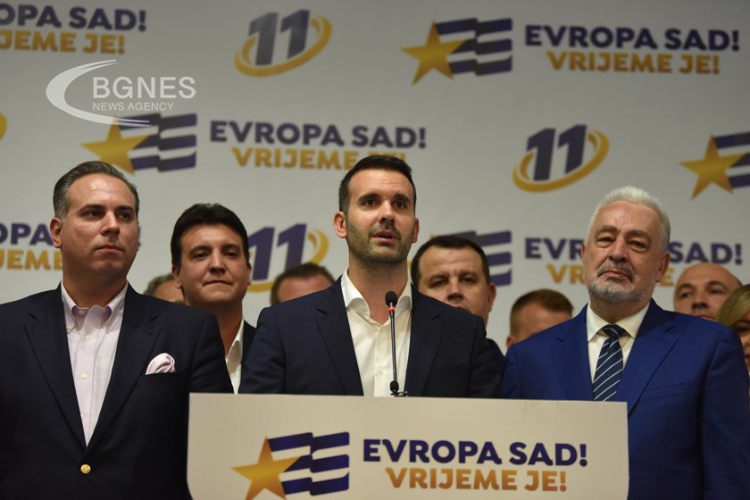 Черногорското движение Европа сега ПЕС спечели 25 6 от гласовете