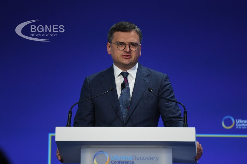 Украинският външен министър Дмитро Кулеба смята че Европа трябва да
