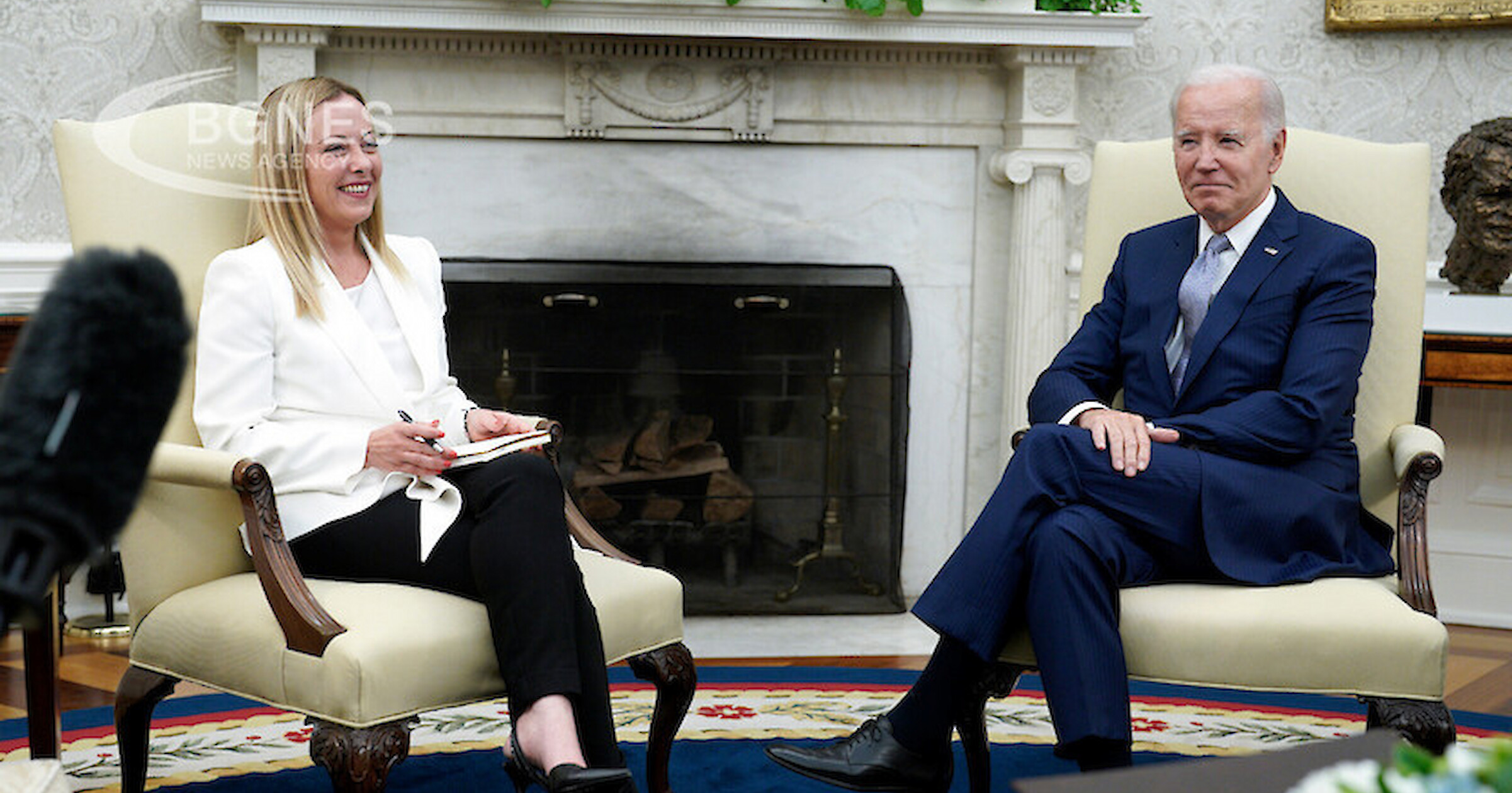 Президентът на САЩ Джо Байдън похвали италианския министър председател Джорджа Мелони