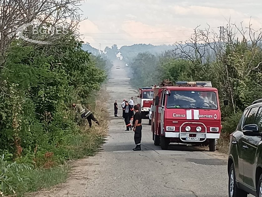 Остава бедственото положерние в община Ивайловград заради големия пожар в