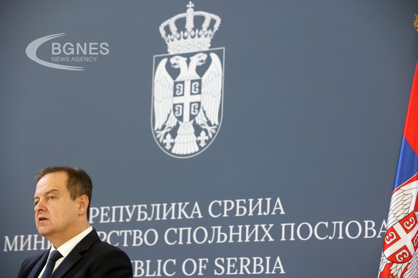 Сръбският министър на външните работи Ивица Дачич се възмути от