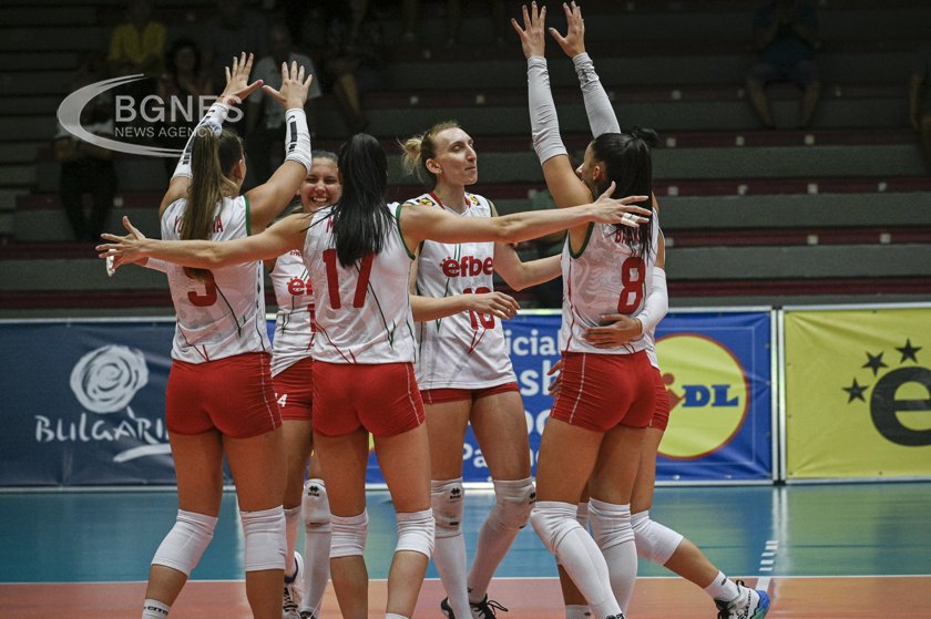 Женският национален отбор по волейбол на България изкова втора победа
