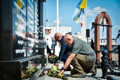 На 21 август министърът на отбраната Тодор Тагарев посети Одеса