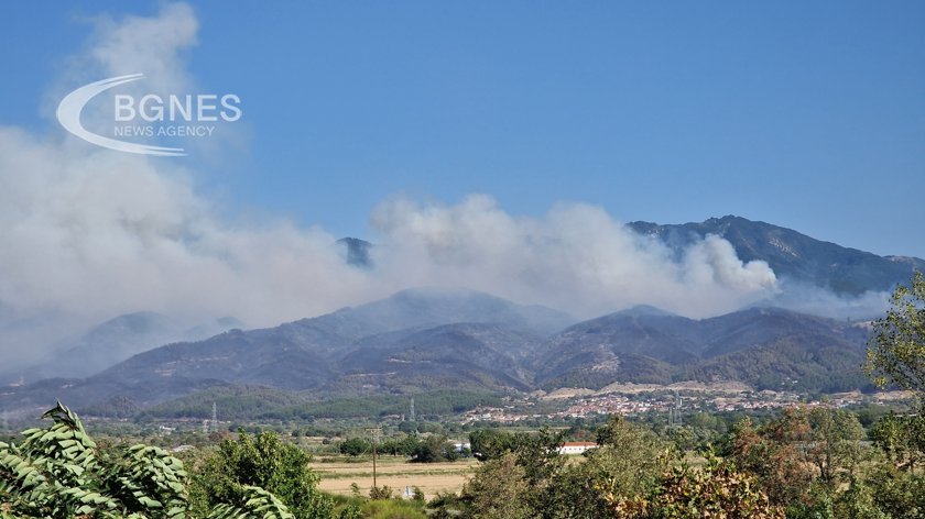 Десетки огромни пожари горят в Гърция предаде кореспондентът на БГНЕС