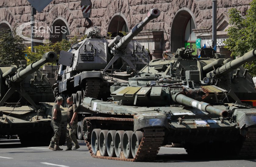 Руските танкове достигнаха Киев но не по начина по който