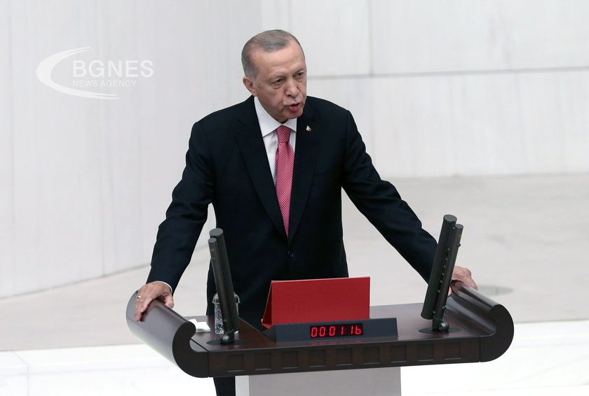 Президентът на Турция Реджеп Тайип Ердоган изпрати видеообръщение към 3-тата