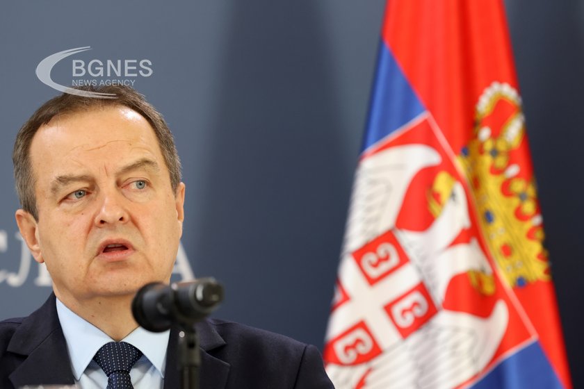 Сръбският министър на външните работи Ивица Дачич заяви че Сърбия