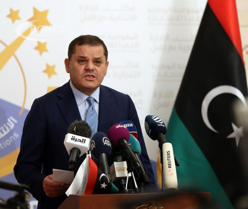 Либийският министър председател Абдел Хамид Дбейбе отстрани от длъжност в неделя