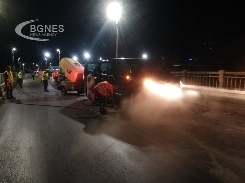 Започна спешен ремонт на Дунав мост при Русе Предвижда се