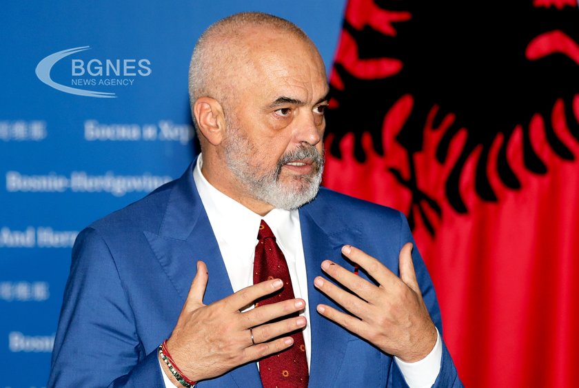 Министър председателят на Албания Еди Рама даде интервю за гръцката телевизия