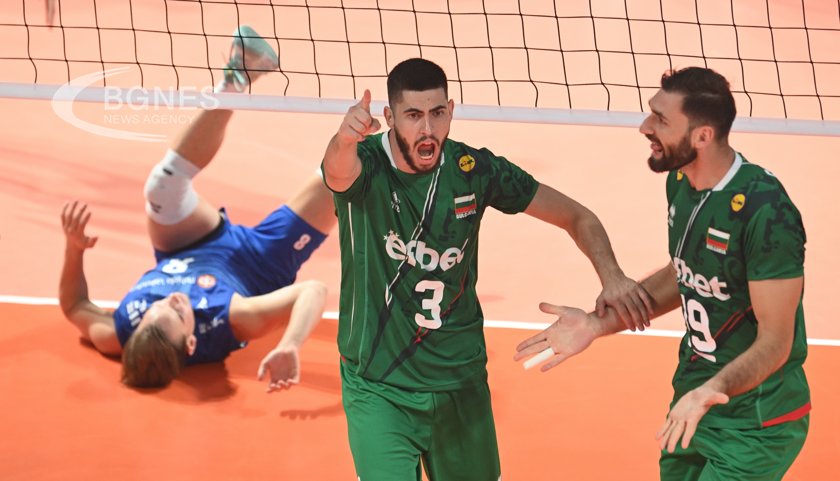 България ликува Волейболните ни национали спечелиха първа победа на Европейското