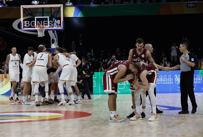 Германия се класира за полуфиналите на Световното първенство по баскетбол