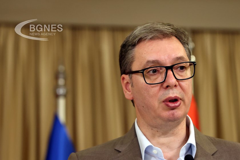 В обръщението си към обществеността сръбският президент Александър Вучич заяви