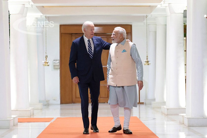 Президентът Джо Байдън пристигна в Индия за двудневна среща на