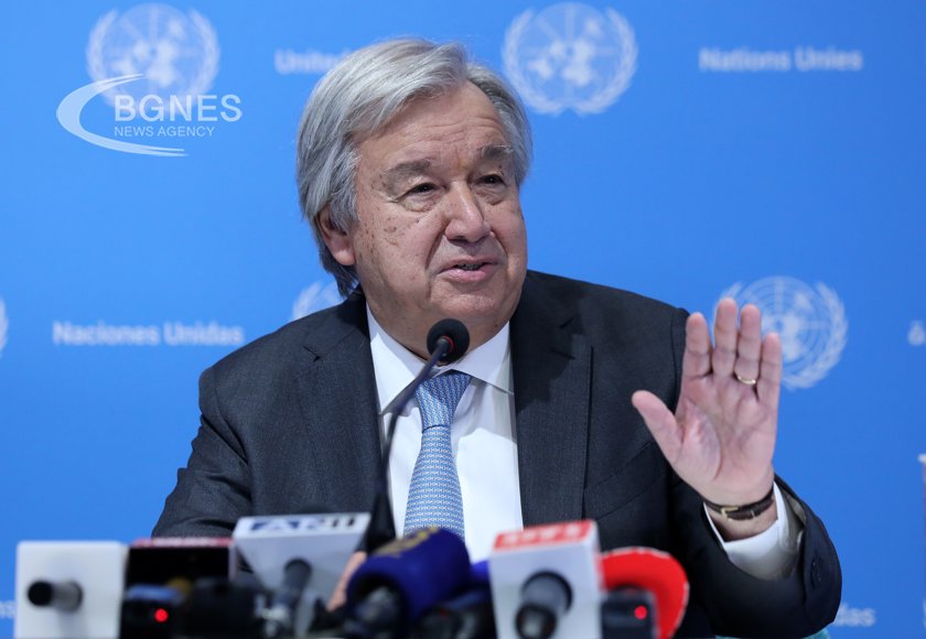 Генералният секретар на ООН Антонио Гутериш заяви че следващата седмица